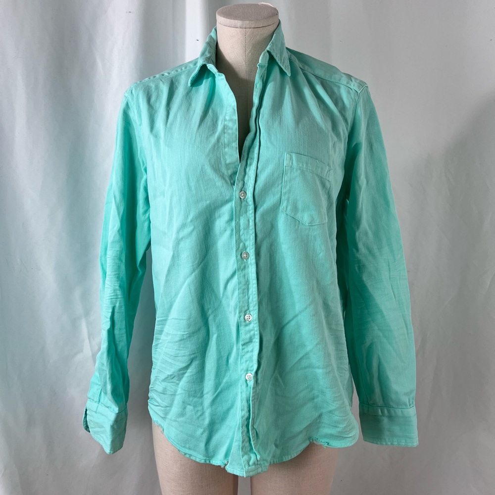 Frank & Eileen ‘Eileen’ Teal button down
